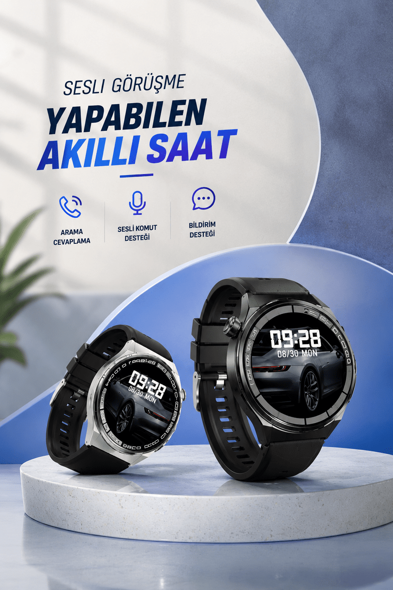 Ucuz ve Kaliteli Yeni Nesil Bluetooth Bağlantılı Akıllı Saat - Standart / Standart