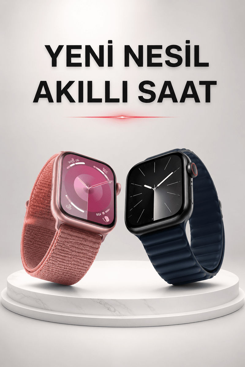 Akıllı Saat İos Andorid Destekli Arama Özeliği Sensörlü Bluetooth Bağlantılı - Standart / Standart