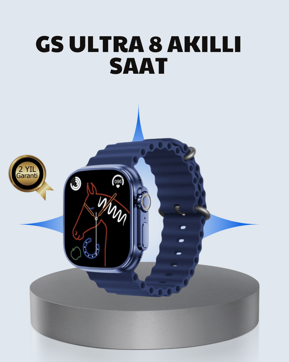 Akıllı Saat Ultra  2.05 IPS Ekran Bluetooth Aramalı Spor Modlu - Standart / Standart