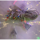 10m 100 Led Damla Uçlu Led Işık Kırmızı Işık Şeffaf Kablo