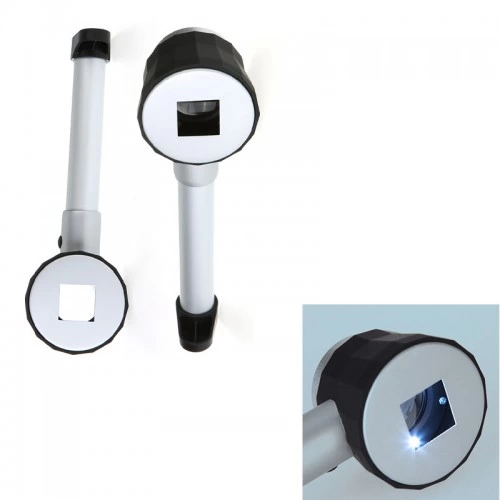 10x Büyütmeli Tekstilciler Için Ölçek Kalite Kontrolü Modeli Büyüteç