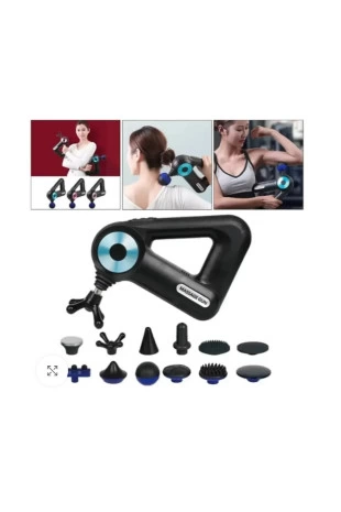 12 Başlıklı Profesyonel Masaj Sı Sporcu Masaj Aleti Seti 6 Hızlı Şarjlı Masaj