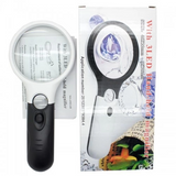 3 Led Işıklı 3x75 Mm 45x22 Mm El Büyüteç