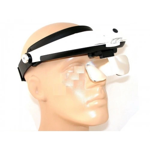 5 Mercekli Çok Fonksiyonlu, Başlık Tip Işıklı Büyüteçmg81001g