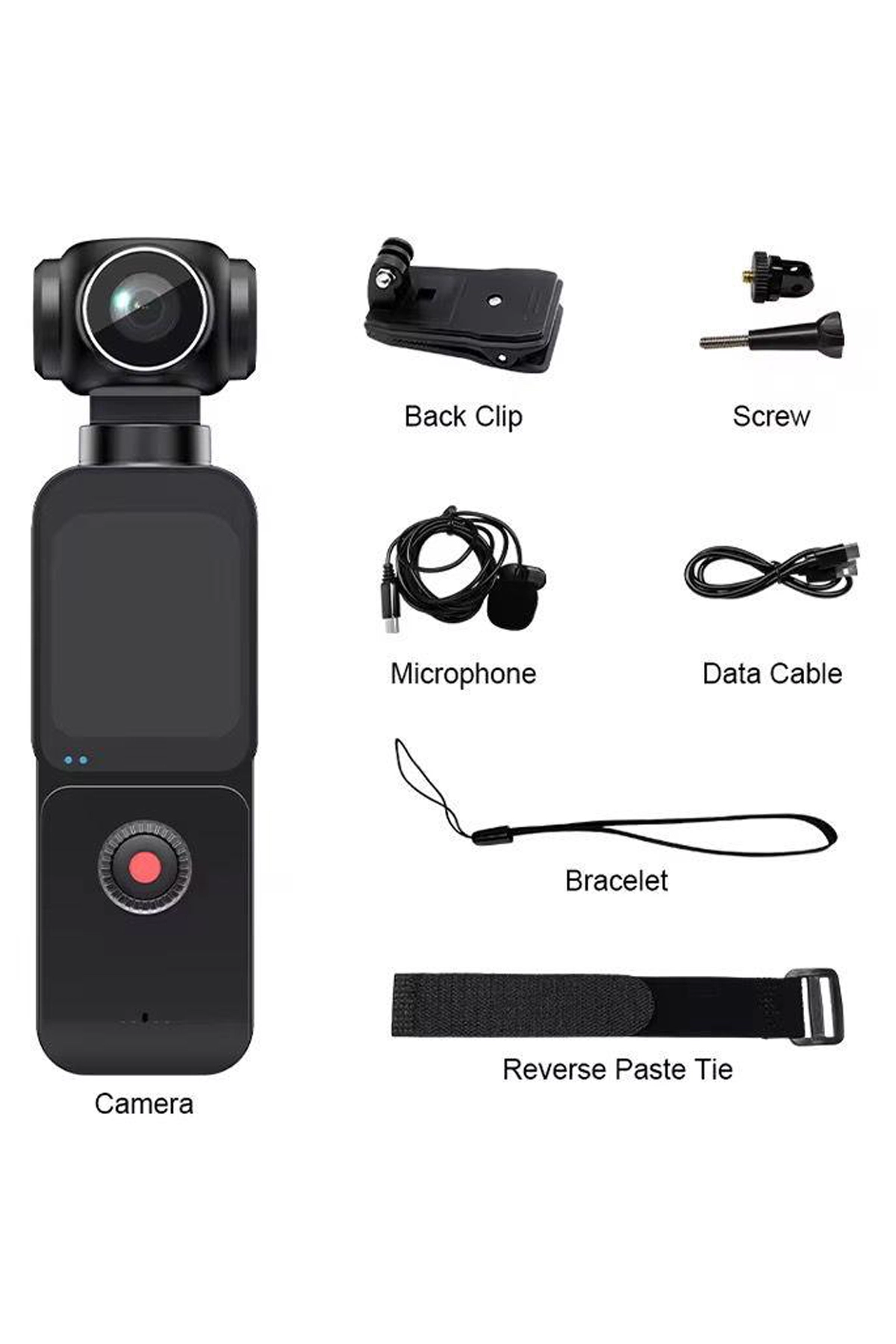 5k Ultra Hd Aksiyon Kamerası Ultra Stabil Çekim, Anti-shake Teknolojisi