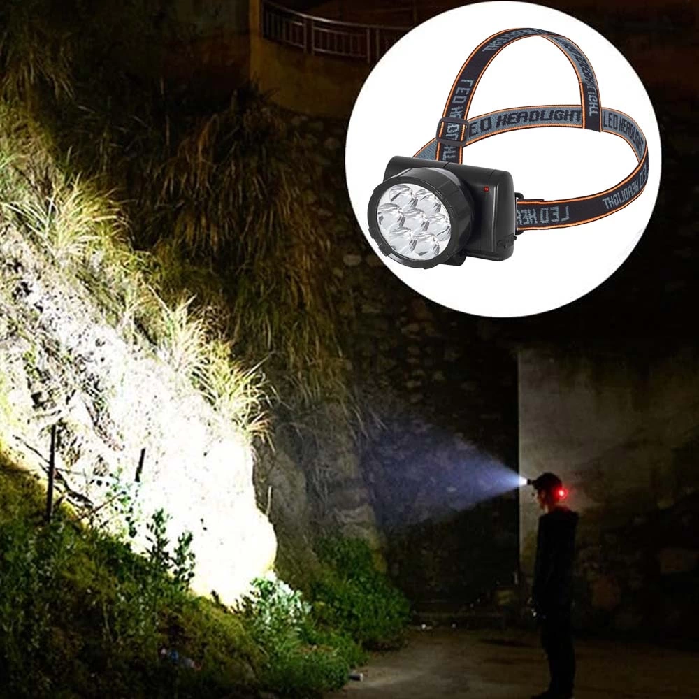 Ürün Kodu :Wt-701 Boyutlar :8 cm 6,5 cm Işık Özell 7 Ledli Şarjlı Baret Kafa Lambası