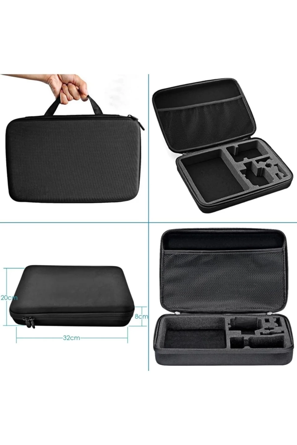 Aksiyon Kameraları Için Aksesuar Seti-25 Farklı Ürün Toplam 47 Parça Ihtiyacınız Olan Tüm Ürünler