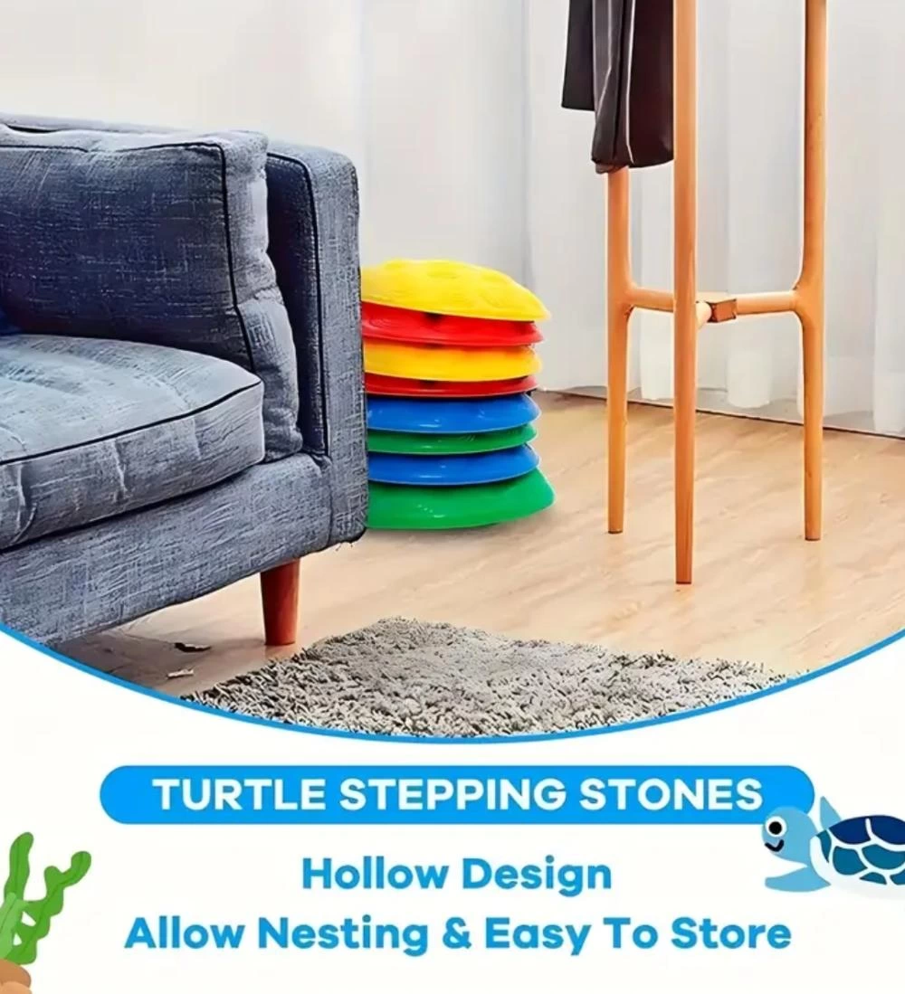 Çocuk Yarım Küre denge Ve Koordinasyon Adası 6 Lı Set