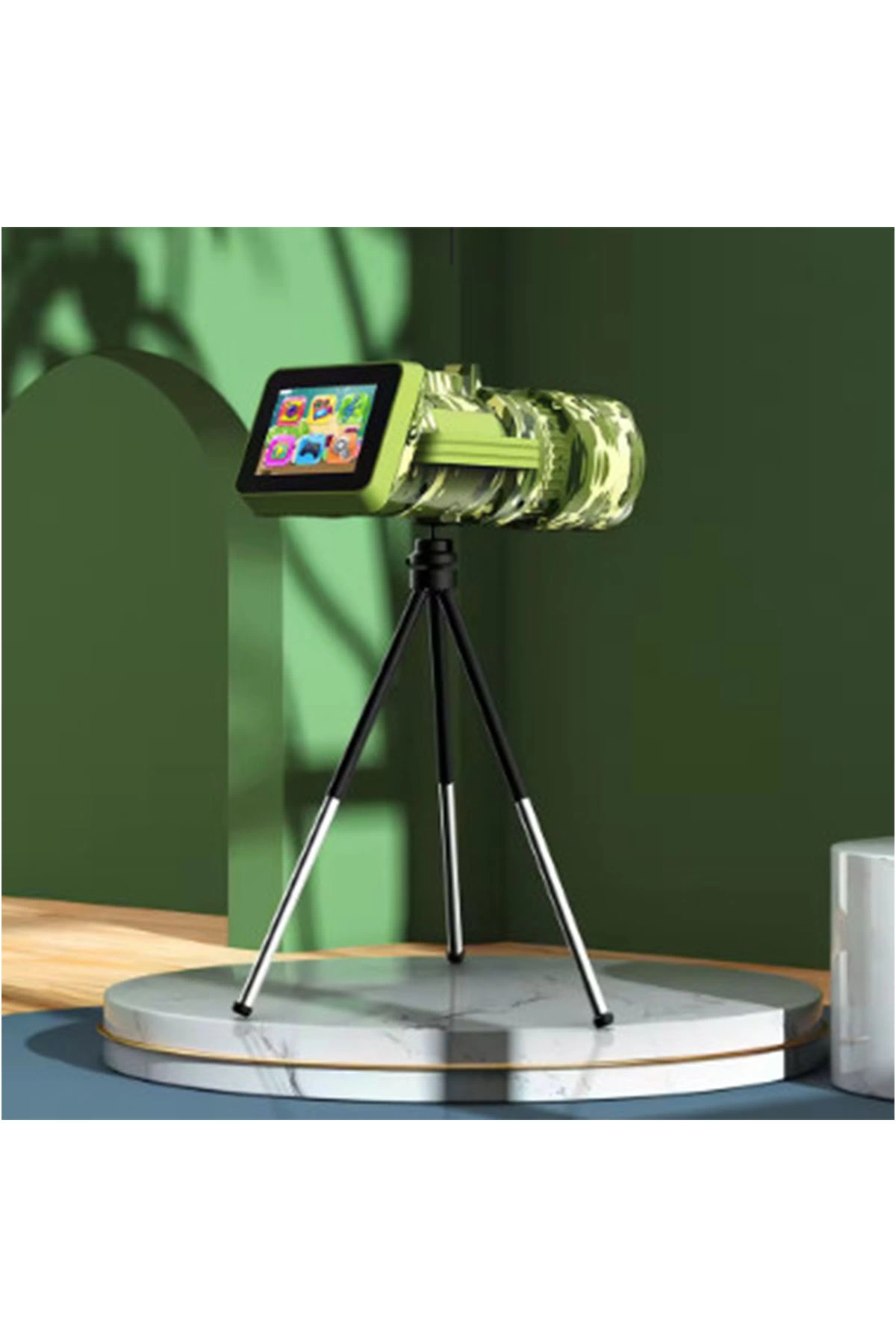 Digital Dürbün 8,0 Megapixel, 2.0 Lcd Hd Uzun Menzilli Taşınabilir 1080px720p Tripodlu Dürbün