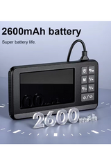 Ekranlı Çift Kameralı 5 Mt Sert Kablo Endoskop Kamera 8 Mm 4.3 Inc Hafıza Kart Destekli