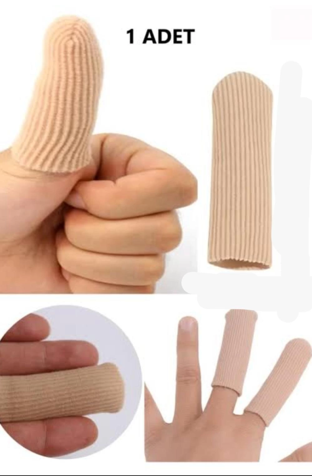 El Ayak Parmak Silikon Kumaş Kaplı Nasır Koruyucu Hortum Nrd 594 *