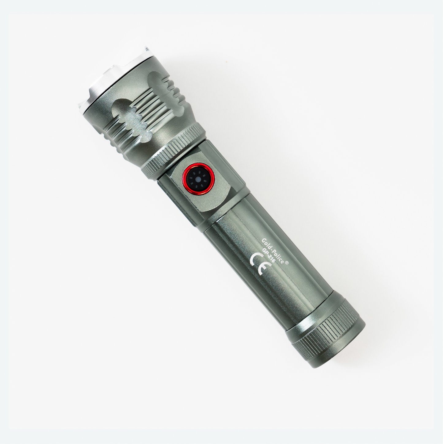 Gold Police Gp-216 Şarjlı El Feneri Güçlü Tg Led 2000 Lümen