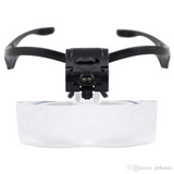 Işıklı Gözlük Büyüteç 5 Farklı Lens 9892b