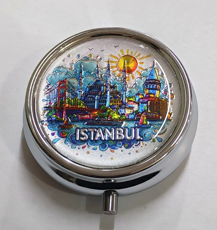 İstanbul Temalı İlaç Kutusu Alk4376