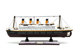 Özel Tasarım Ahşap Işıklı Titanik Gemi Alk4613
