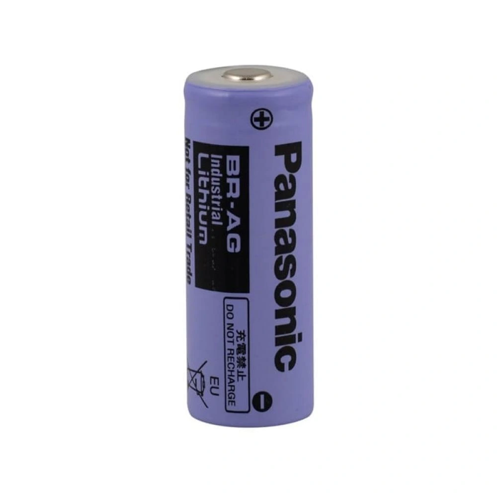 Panasonic Endüstriyel Pil boyutu : 17 x 45 mm Volt Panasonic Br-ag Indistruial Lithium - 3v Pil