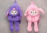 Peluş Işıklı Kuromi Sırt Çantası Alk3011