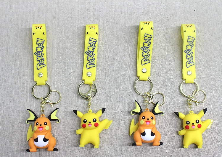 Pikachu Silikon Anahtarlık Alk4252
