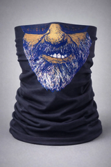 Sakallı Yüz Desenli Baf Buff – Çok Amaçlı Boyunluk Maske 1 No