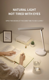 Şarjlı 40 Led Çalışma Okuma Işığı Kademeli Masa Lambası Ayarlanabilir Renk Tonu Ve Parlaklık Ps-1912