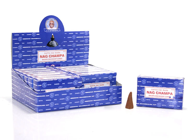 Satya Nagchampa Aromalı Geri Akış Tütsü Satya004