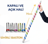 Sihirli Açılır Baston – Mendilden Bastona İlizyon Oyunu (70 Cm)