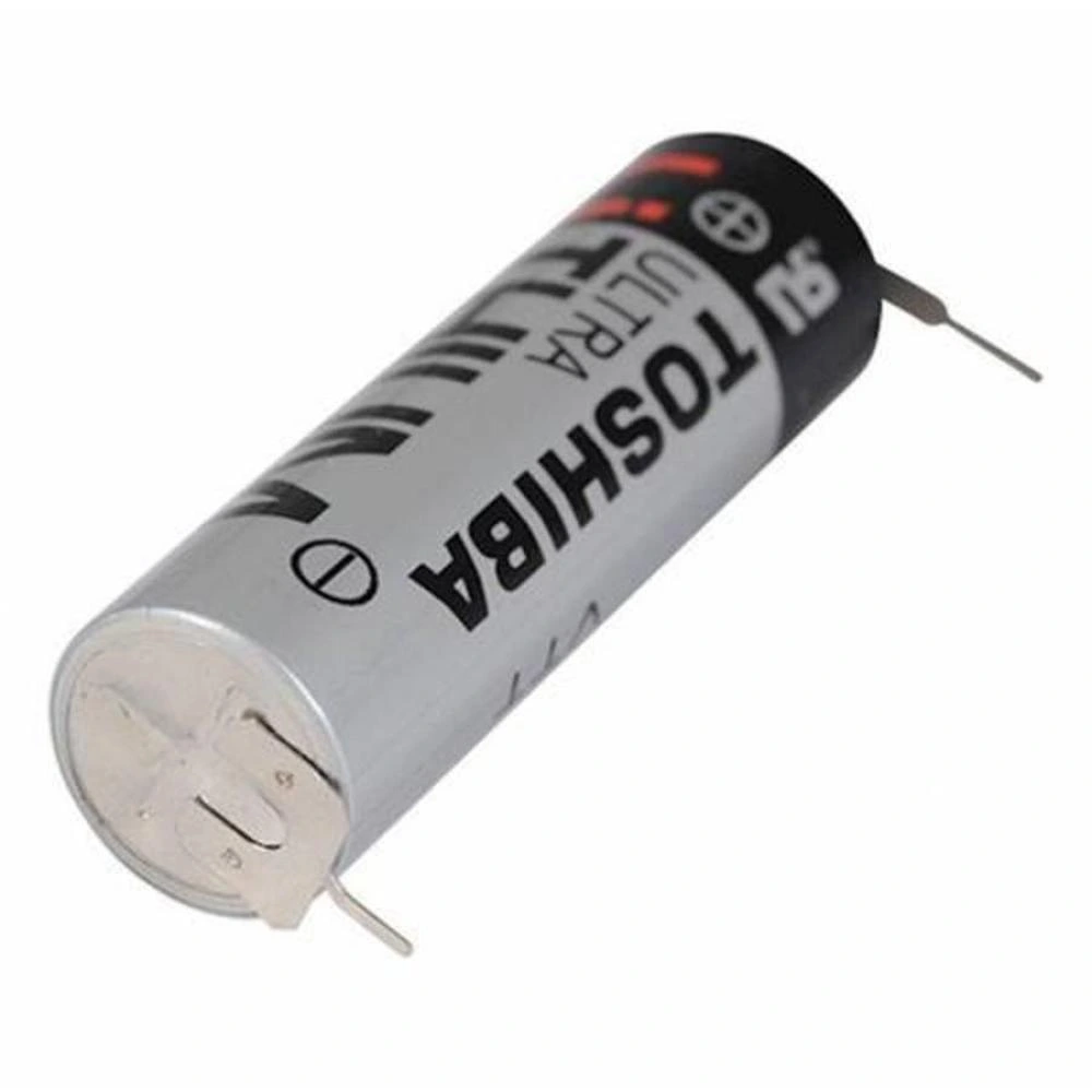 TOSHIBA Pil boyutu : 14.5 x 50.5 mm Voltaj : 3.6V  Toshıba Er6v 3.6v Aa Size Lithium Pil - İğne A...