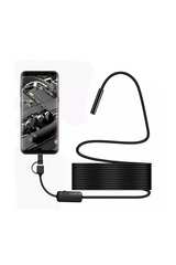 Vtn-02 Endoskop Yılan Video Kamera Led’li 2 Metre 7 Mm Sert Kablo Su Geçirmez