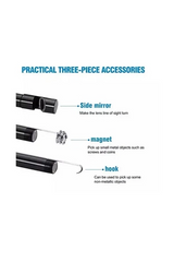 Vtn-02 Endoskop Yılan Video Kamera Led’li 2 Metre 7 Mm Sert Kablo Su Geçirmez