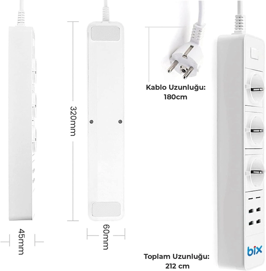Vtn Bp-01 Wifi Yüksek Akım Korumalı Hızlı Şarj Özellikli Akıllı Priz