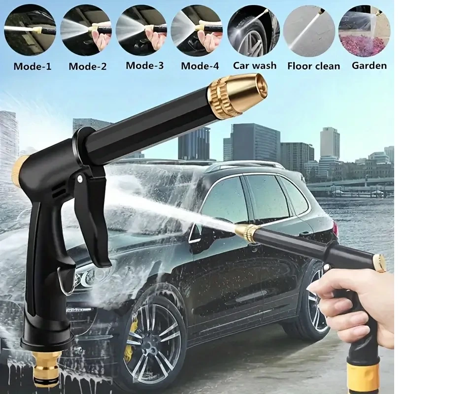 Yüksek Basınçlı Ayarlanabilir Bahçe Sulama Araba Yıkama Püskürtme Makinesi