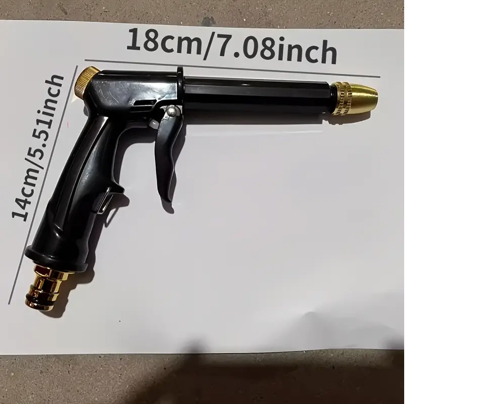 Yüksek Basınçlı Ayarlanabilir Bahçe Sulama Araba Yıkama Püskürtme Makinesi