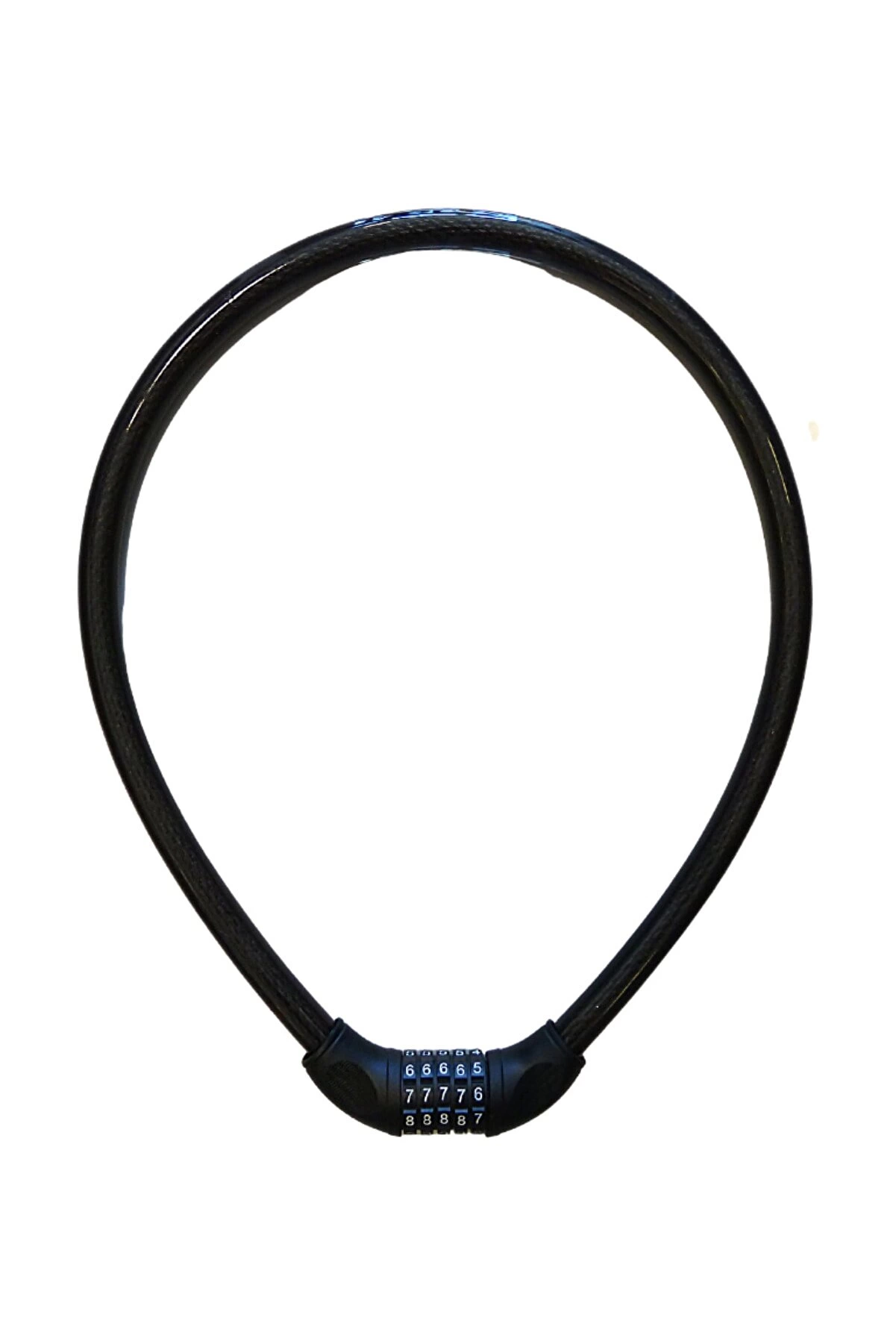 Yuma Ym-747 120cm 20mm 5 Şifreli Siyah Motorsiklet Kilidi