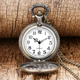 Zincirli Askılı Kartal Modelli Antik Köstekli Saat Kartalköstek